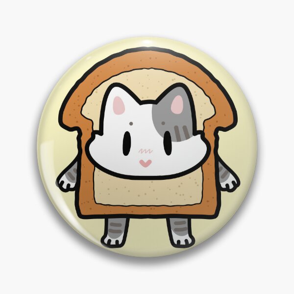 Item preview, toast kitty designed and sold by sadfacestickers.