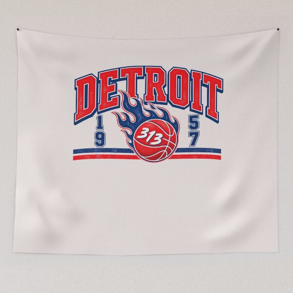Aperçu de l'œuvre Detroit Pistons Basket-ball Est 1937  créée et vendue par Astrolunarruk.