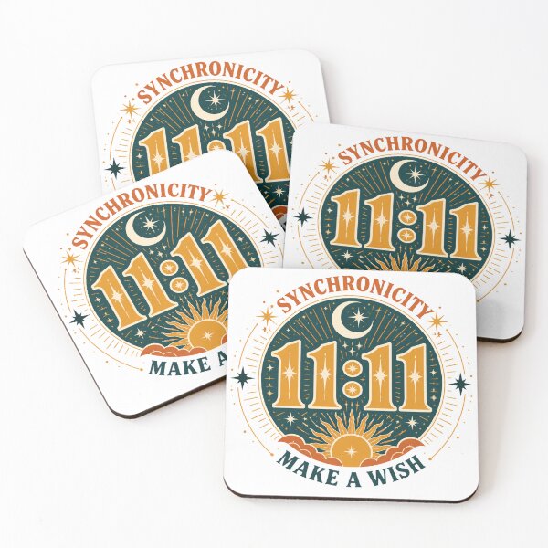 Item preview, 11:11 Synchronicity Make a Wish  — Light Version designed and sold by TheOddPrints.