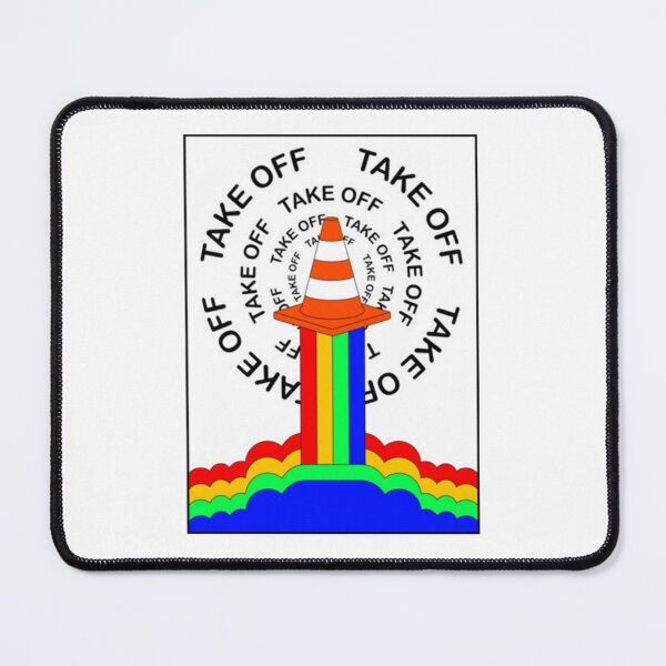 Item preview, Safety Cone Rocket Launch Rainbow designed and sold by DIMOYART.