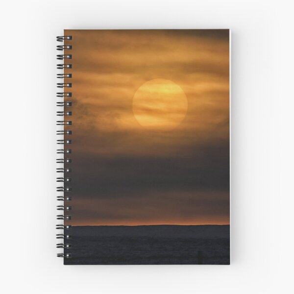 Item preview, Glowing Winter Sun Setting Behind Moody Clouds designed and sold by CarreeTrista.