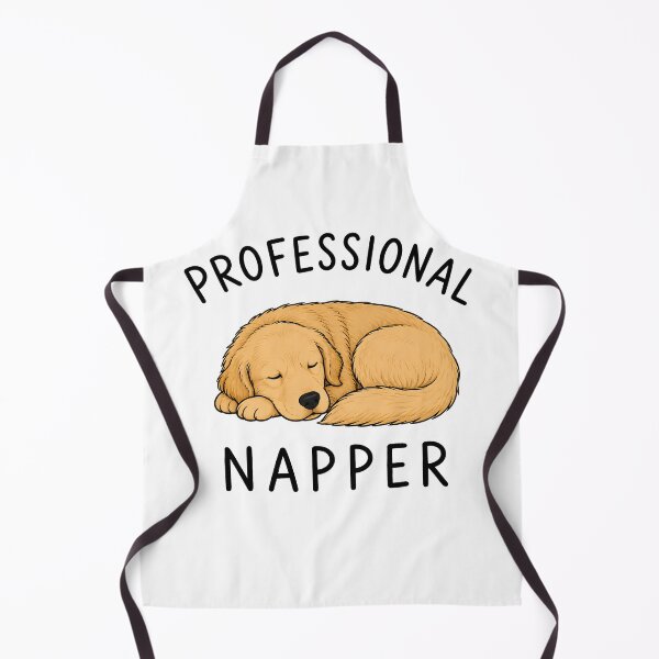 Item preview, Professional Napper Cute Sleeping Golden Retriever Dog designed and sold by AhmedAlbb.