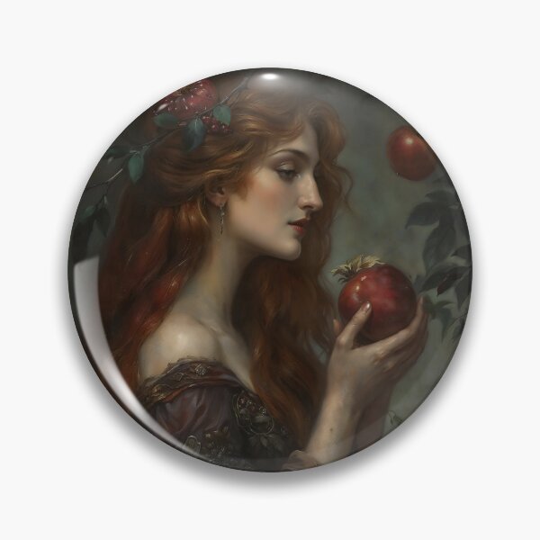 Item preview, Persephone With Pomegranate Dark Myth designed and sold by DarkHolyQueen.
