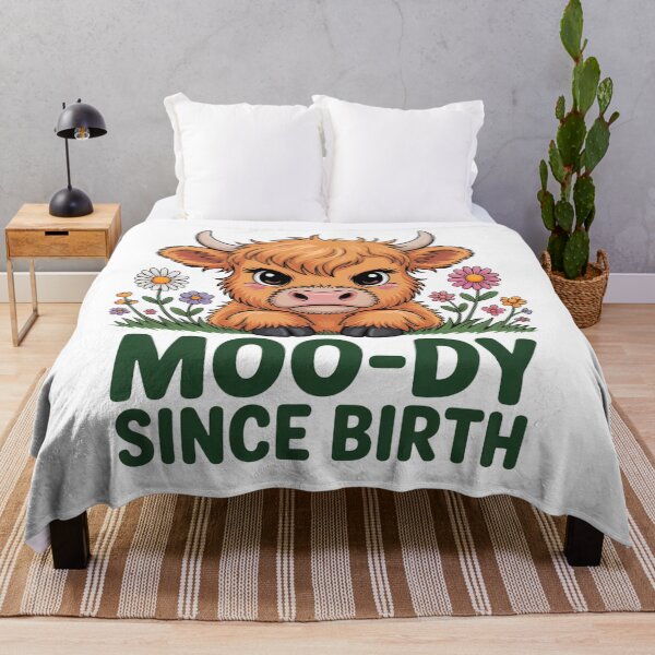 Item preview, Moody Since Birth designed and sold by J-CCreations.