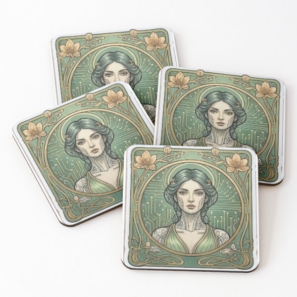 Item preview, Cybernetic Botanical Goddess designed and sold by Mammo25.