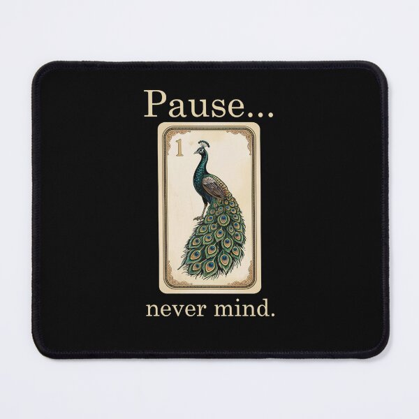 Item preview, Pause Nevermind Mahjong Lover designed and sold by Hedoraxe.