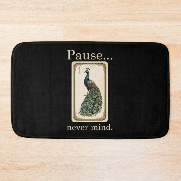 Item preview, Pause Nevermind Mahjong Lover designed and sold by Hedoraxe.