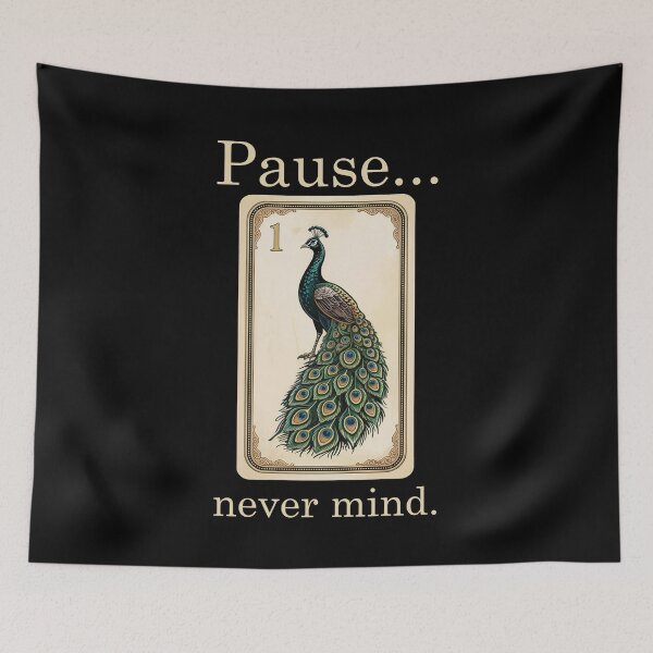 Item preview, Pause Nevermind Mahjong Lover designed and sold by Hedoraxe.
