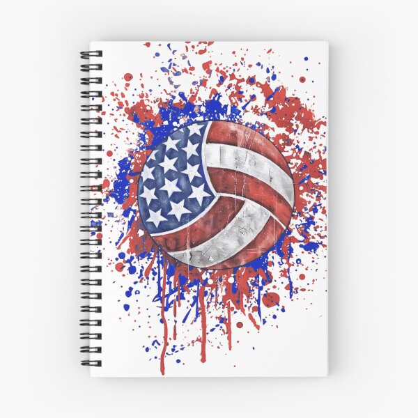 Item preview, AMERICAN VOLLEYBALL - U.S.A. designed and sold by Pickle Wicked Designs.