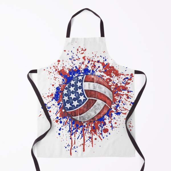 Artikelvorschau, AMERICAN VOLLEYBALL - USA entworfen und verkauft von Pickle Wicked Designs.