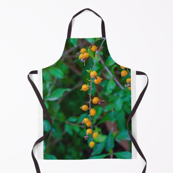 Item preview, Vibrant Yellow Berries Hanging Among Greenery in a Natural Setting designed and sold by Nmallia.