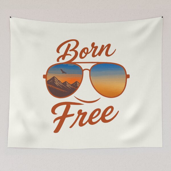 Item preview, Born Free Mountain Spirit designed and sold by fadilow.