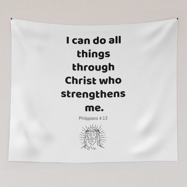 Item preview, Philippians 4:13 designed and sold by MJ3in1.