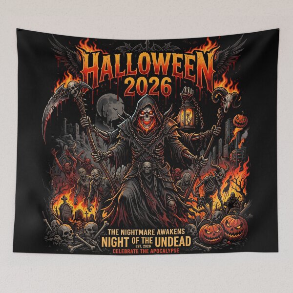 Item preview, Halloween 2026 Night Of The Undead Zombie Apocalypse Design designed and sold by DarkOriginArts.
