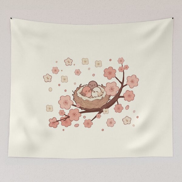 Item preview, Sakura Bird Nest designed and sold by Gkinoki.