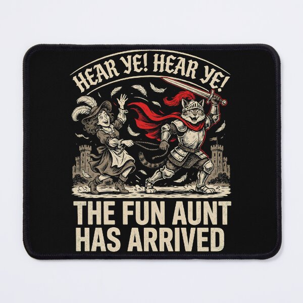 Item preview, Hear Ye Hear Ye The Fun Aunt Has Arrived Medieval Art designed and sold by Redgiant87x.