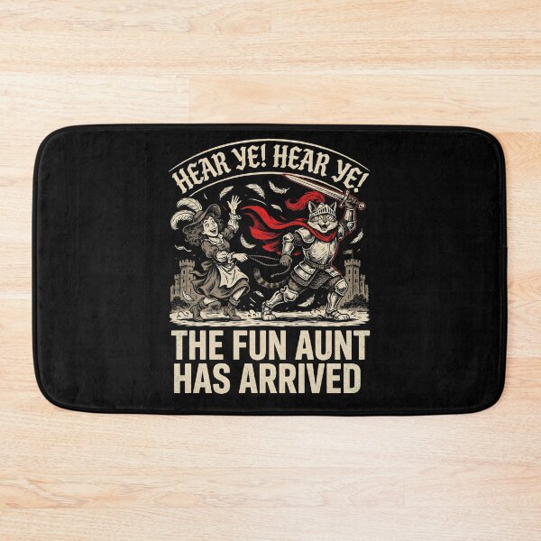 Item preview, Hear Ye Hear Ye The Fun Aunt Has Arrived Medieval Art designed and sold by Redgiant87x.