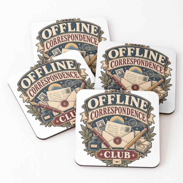 Item preview, Offline Correspondence Club – Vintage Pen Pal & Letter Writing Society designed and sold by Golden Era Studio.