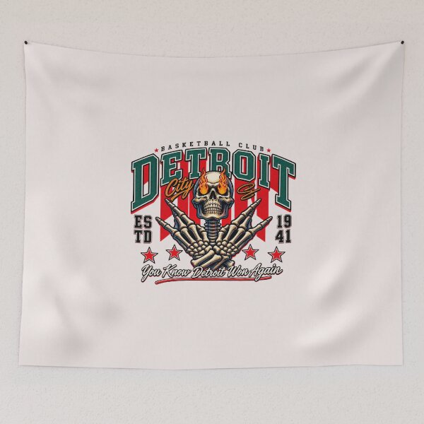 Item preview, Detroit Pistons Basketball Est 1937  designed and sold by Astrolunarruk.