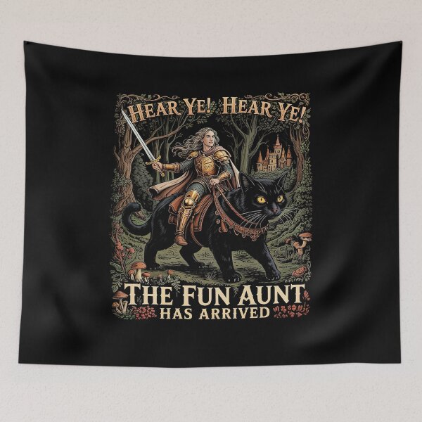 Item preview, Hear Ye Hear Ye The Fun Aunt Has Arrived designed and sold by Hedoraxe.