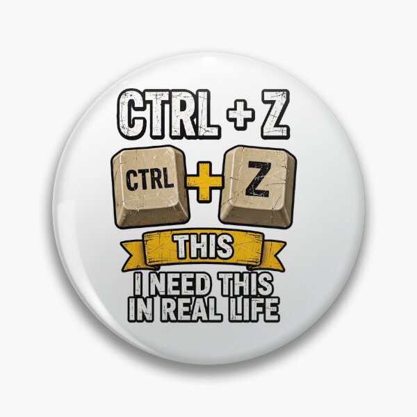 Item preview, Ctrl Z Funny Programmer Shirt - I Need This In Real Life designed and sold by JAMOUM1.