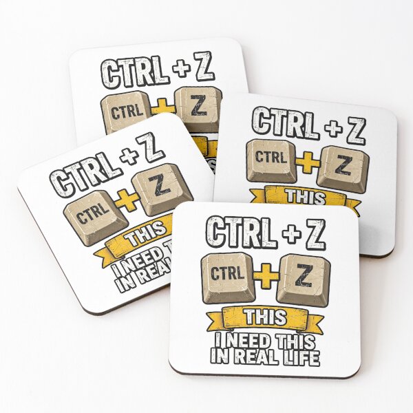 Item preview, Ctrl Z Funny Programmer Shirt - I Need This In Real Life designed and sold by JAMOUM1.