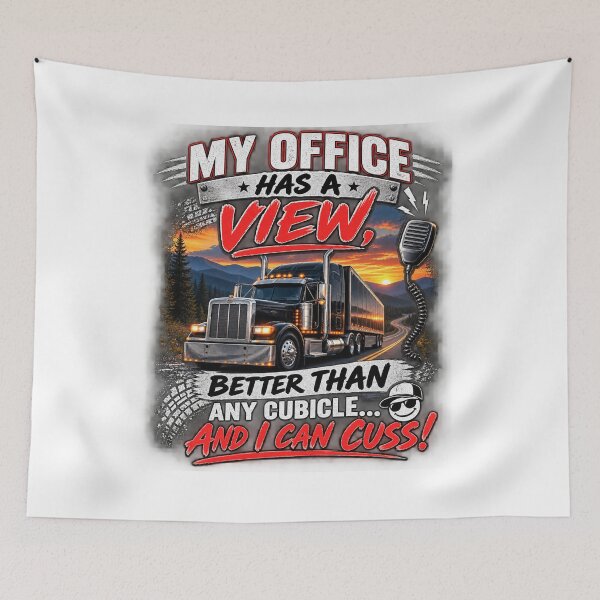 Item preview, Trucker View designed and sold by MJ3in1.