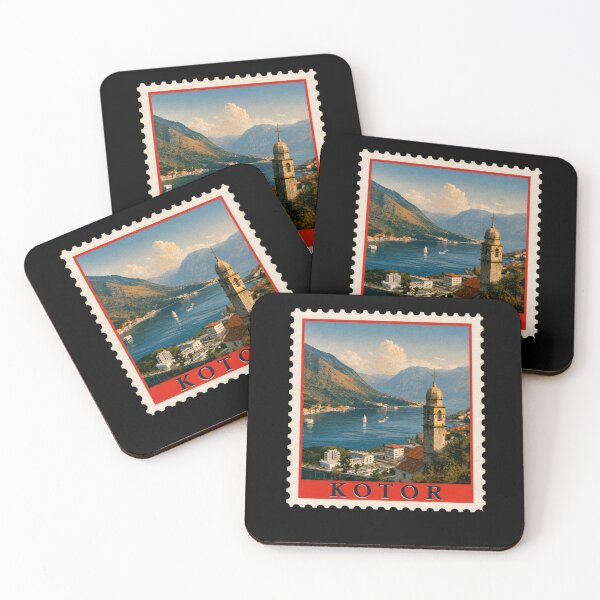 Item preview, Kotor Montenegro Stamp designed and sold by DRABaBdesign.