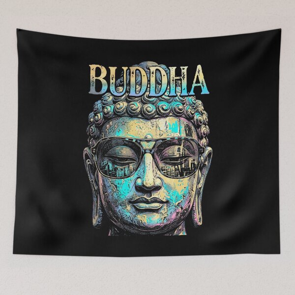 Item preview, Yoga Lover Buddha Urban Zen Harmony Meditation designed and sold by GrandeDuc.
