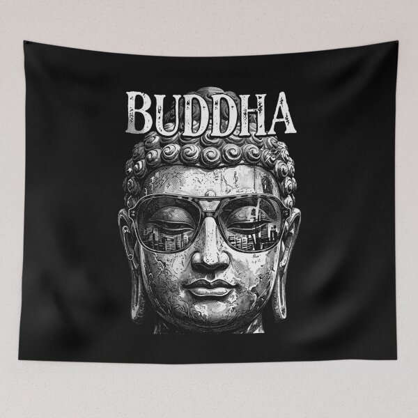 Item preview, Yoga Lover Buddha Urban Zen Harmony Meditation designed and sold by GrandeDuc.