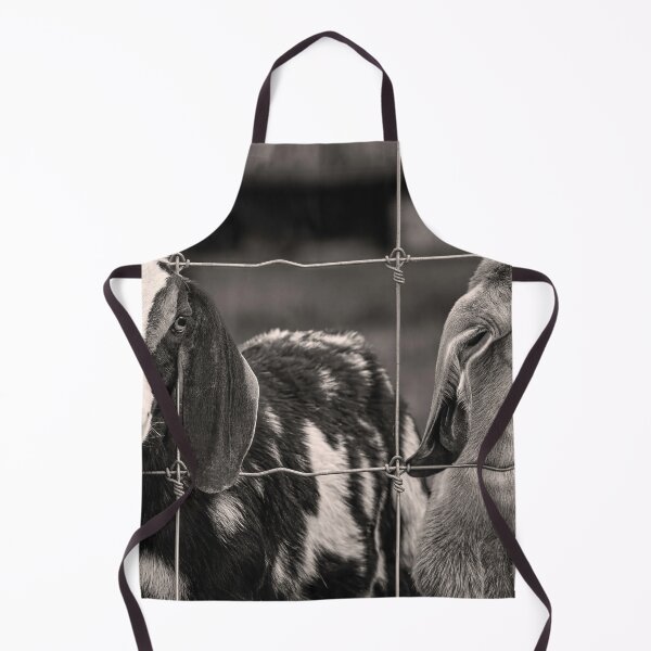 Item preview, 2 Goats Behind A Fence BW designed and sold by Jim Love.