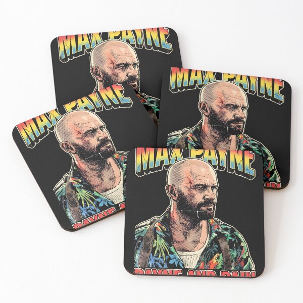 Artikelvorschau, Payne Max Payne Max Bootleg Gaming Grafik-T-Shirt entworfen und verkauft von Senpaiwaves.
