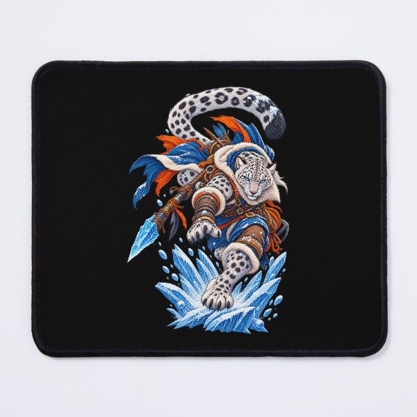 Item preview, Snow Leopard Warrior Arctic Fantasy designed and sold by MrDev.