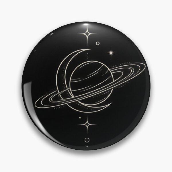Item preview, Micro Minimalist Cosmic Planet Line Art T-Shirt designed and sold by KawaiiOrbit.