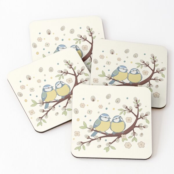 Item preview, Blue Tit Couple designed and sold by Gkinoki.
