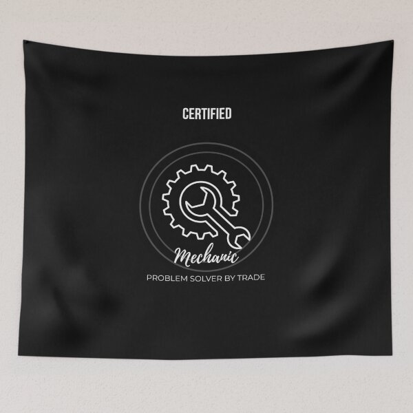 Item preview, Certified Mechanic, Problem Solver by Trade Gift designed and sold by Zyvora-merch.