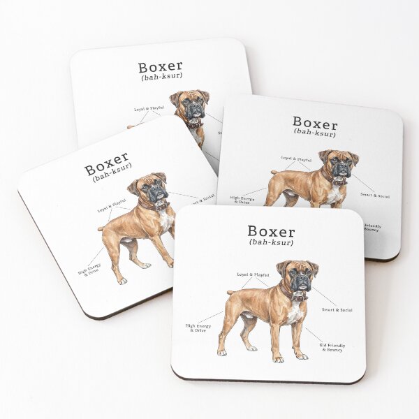 Item preview, Boxer Color Illustration designed and sold by SUP-R-Ts.