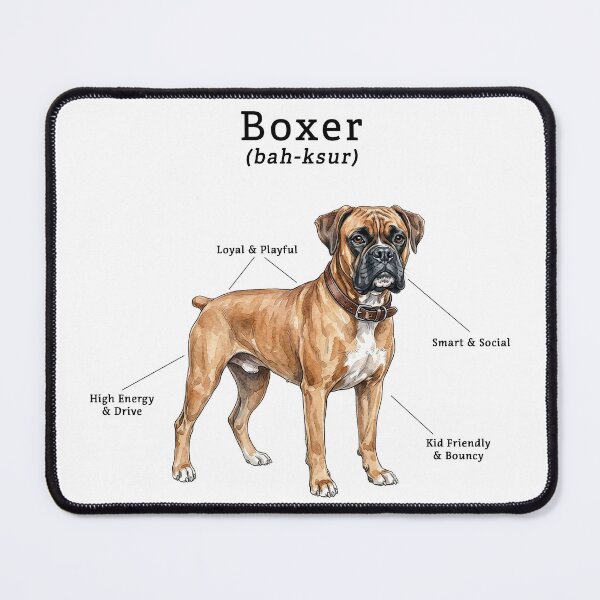 Item preview, Boxer Color Illustration designed and sold by SUP-R-Ts.