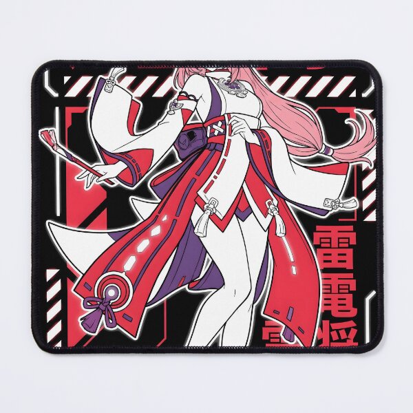 Item preview, Yae Miko Genshin Impact Vector Video Game Streetwear Tee designed and sold by Senpaiwaves.