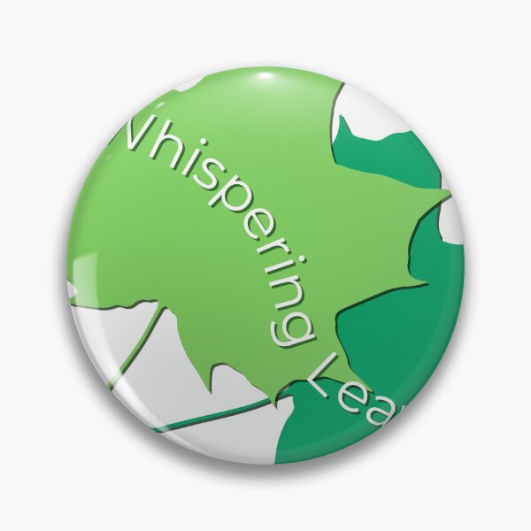 Item preview, Fresh Green Maple Leaves Graphic with White Whispering Leaves Typography designed and sold by ZorianArt.