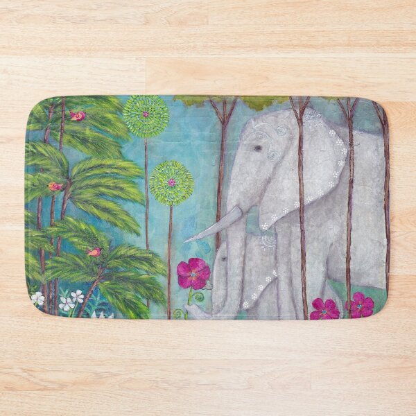 Item preview, Xena & Xantha Elephant Acrylic Painting designed and sold by Sunshyne66.