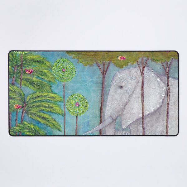 Item preview, Xena & Xantha Elephant Acrylic Painting designed and sold by Sunshyne66.
