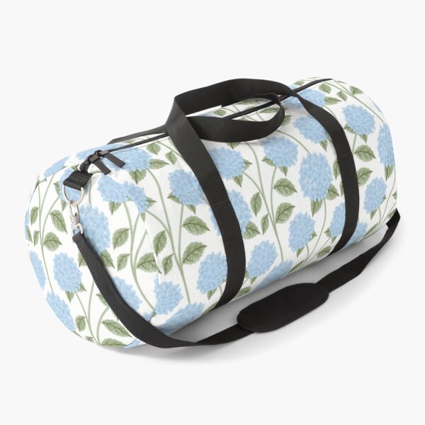 Item preview, Blue Painterly Botanical Trailing hydrangea Romantic Floral Cottagecore designed and sold by Lilac Blooms Designs.