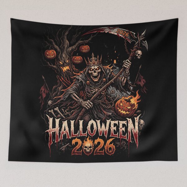 Item preview, Skeleton King Halloween 2026 designed and sold by DarkOriginArts.