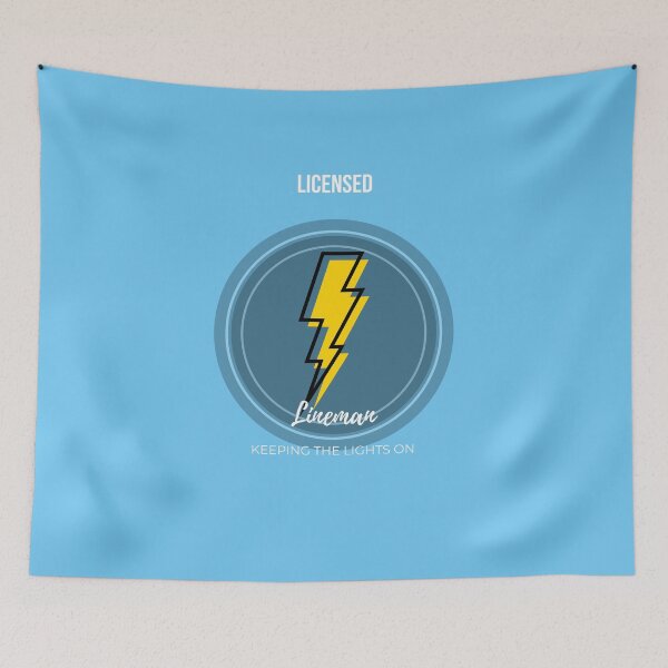Item preview, Licensed Lineman, Keeping the Lights on Gift designed and sold by Zyvora-merch.