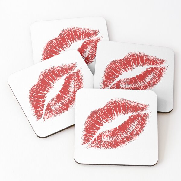 Item preview, Red Lipstick Kiss Mark – Bold Romantic Lips Print Aesthetic designed and sold by GraphicGaze13.
