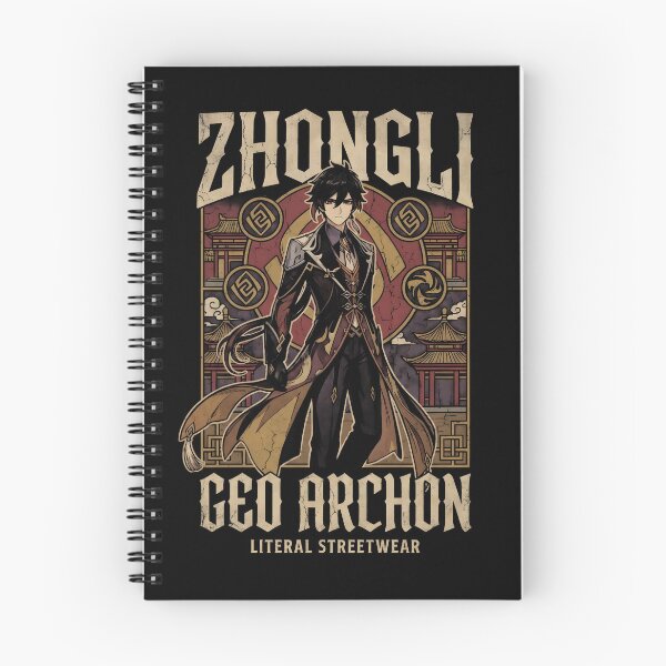 Item preview, Zhongli Genshin Impact Gothic Gamer Graphic Tee designed and sold by Senpaiwaves.