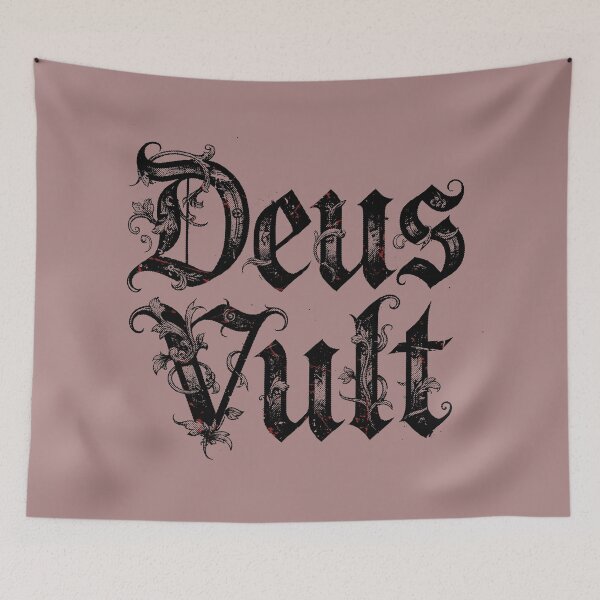 Item preview, Deus Vult Eternal Will - Vintage Black designed and sold by Lidra Zehcnas.