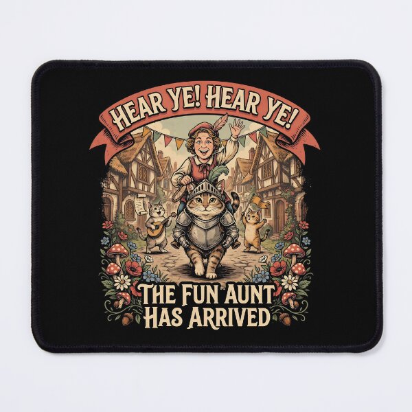Item preview, Hear Ye Hear Ye The Fun Aunt Has Arrived Knight designed and sold by Redgiant87x.