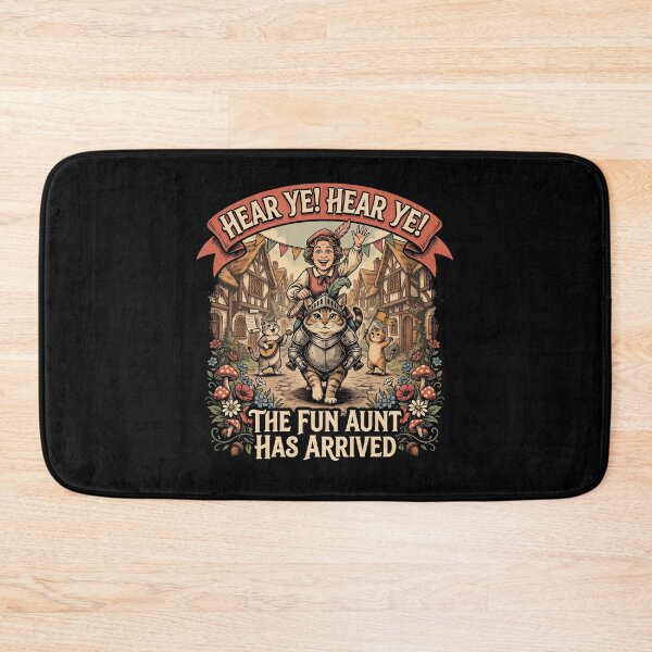 Item preview, Hear Ye Hear Ye The Fun Aunt Has Arrived Knight designed and sold by Redgiant87x.